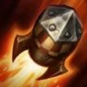Barragem de Mísseis - Champion Ability