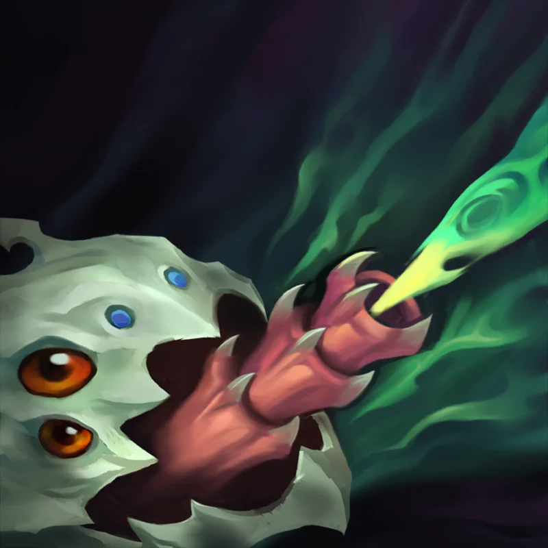 Bio-Arcane Barrage - Champion Ability