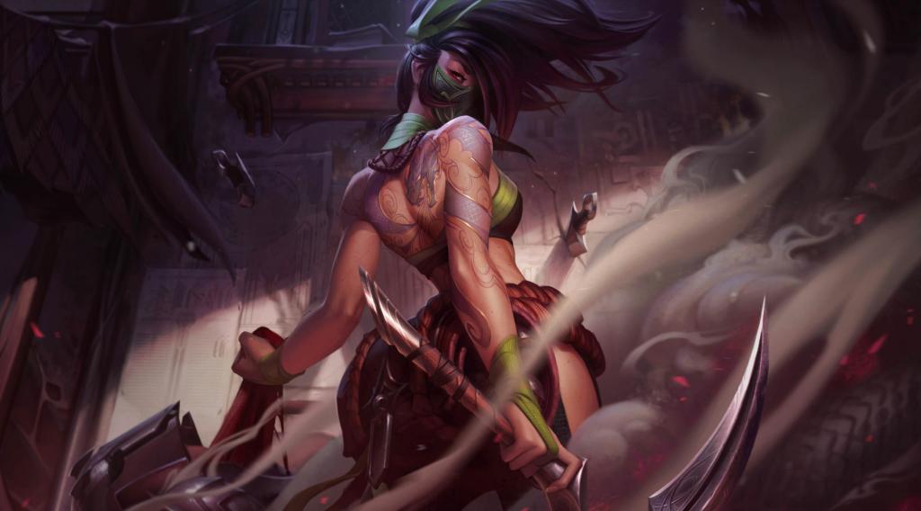 Akali - Wild Rift Champion Guide and High-Res Poster