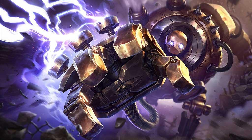 Blitzcrank - Wild Rift Champion Guide and High-Res Poster