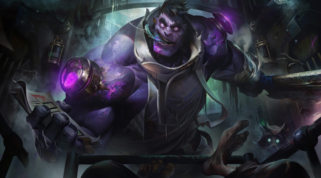 Dr. Mundo - Wild Rift Champion Guide and High-Res Poster