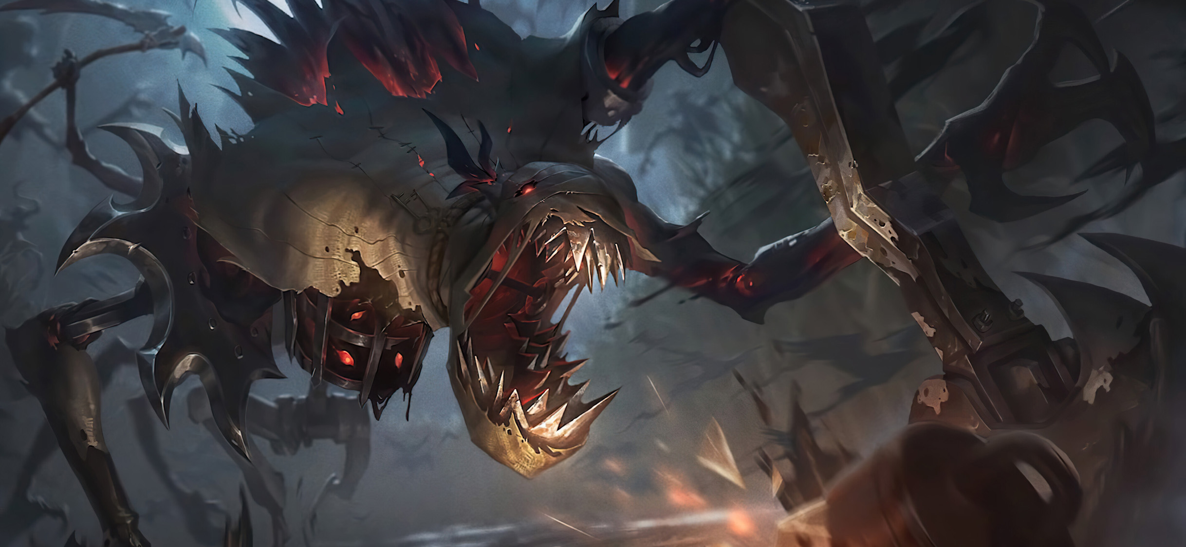 Fiddlesticks - Wild Rift Champion Guide and High-Res Poster