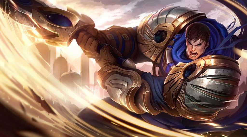 Garen - Wild Rift Champion Guide and High-Res Poster