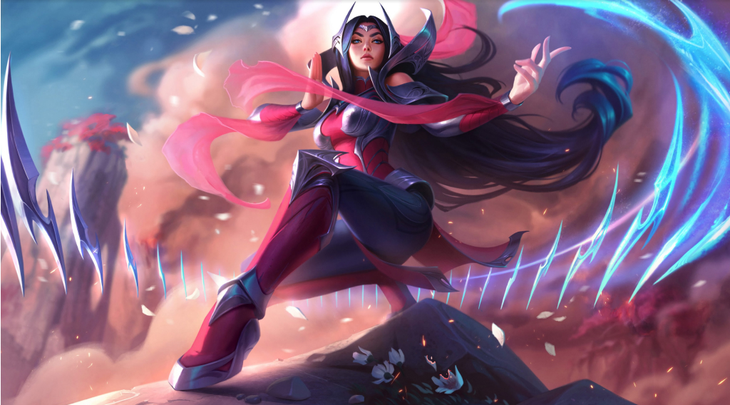 Irelia - Wild Rift Champion Guide and High-Res Poster