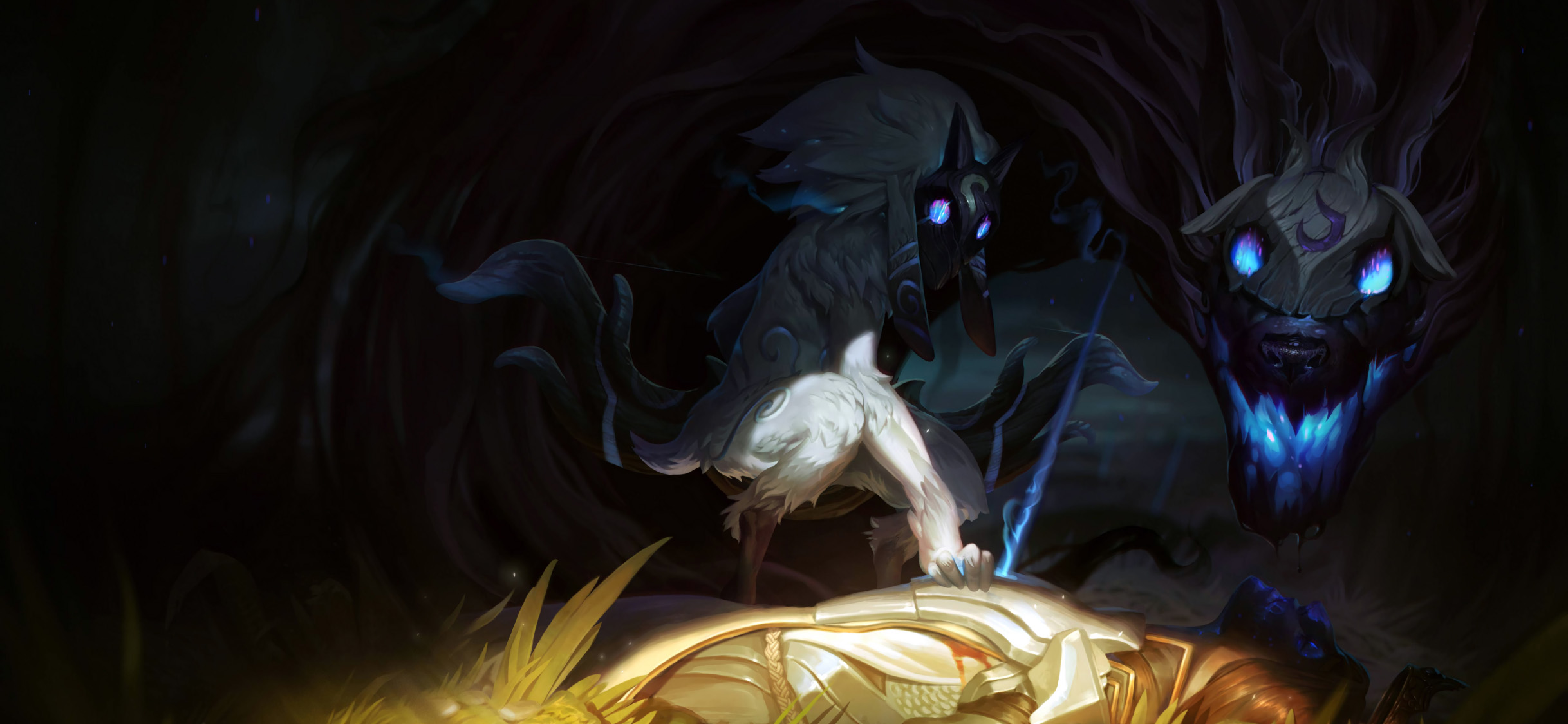 Kindred - Wild Rift Champion Guide and High-Res Poster