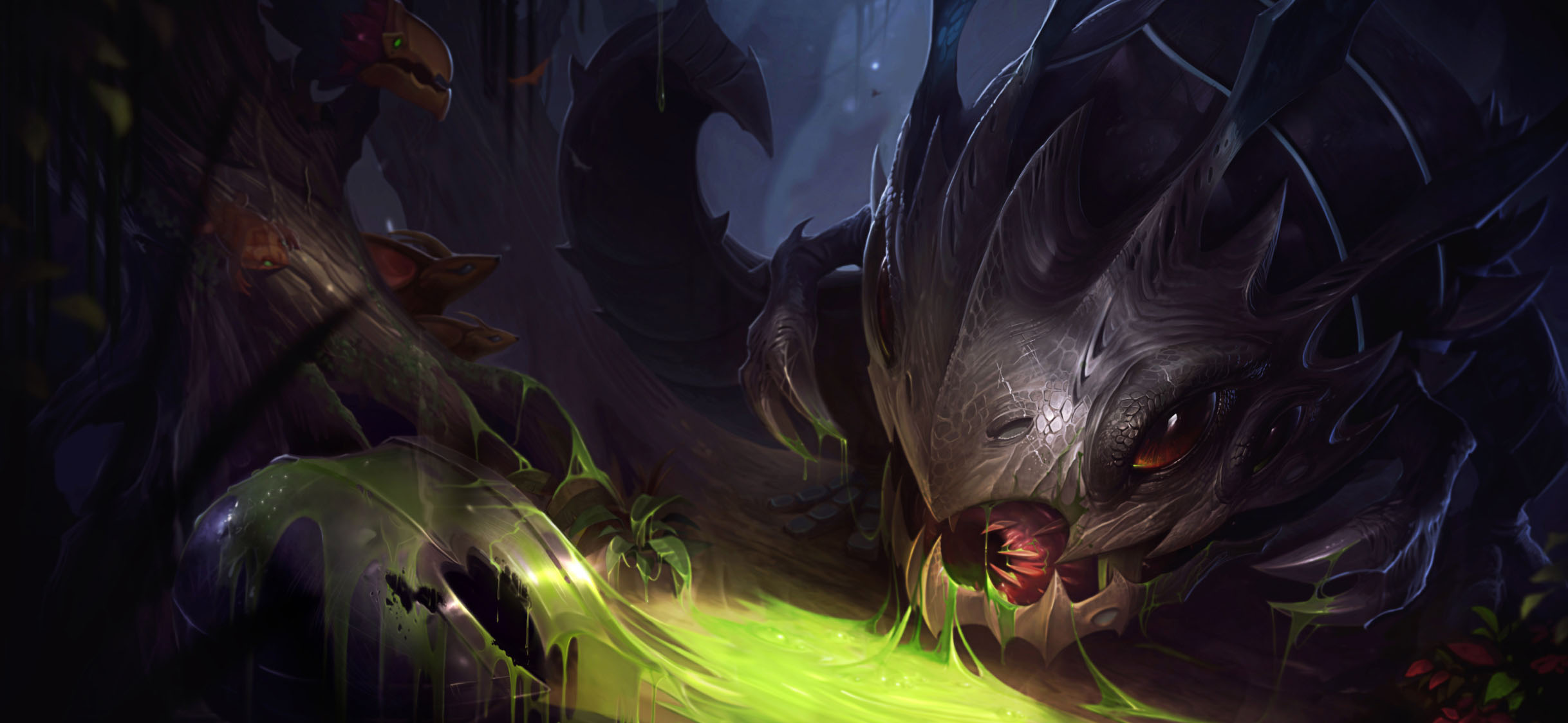 Kog'Maw - Wild Rift Champion Guide and High-Res Poster