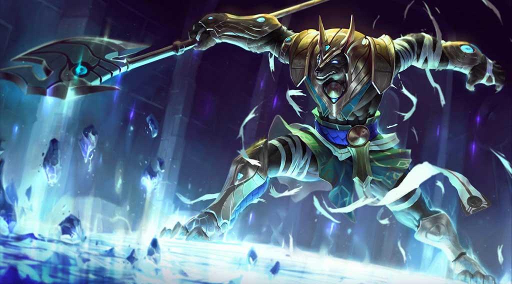 Nasus - Wild Rift Champion Guide and High-Res Poster