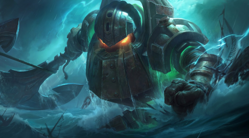 Nautilus - Wild Rift Champion Guide and High-Res Poster