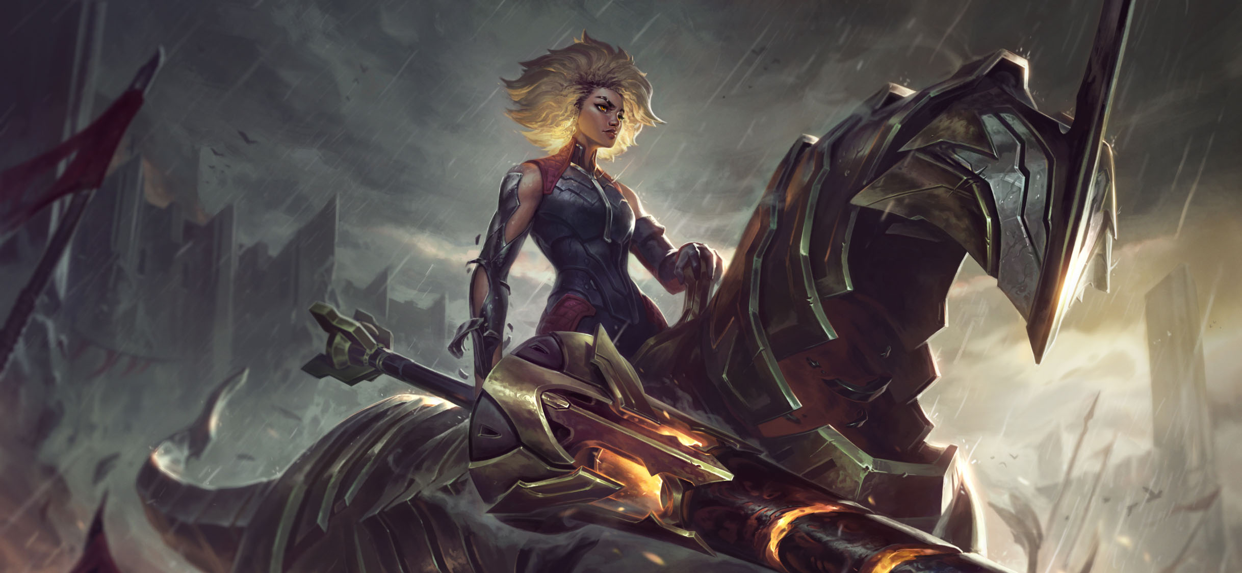 Rell - Wild Rift Champion Guide and High-Res Poster