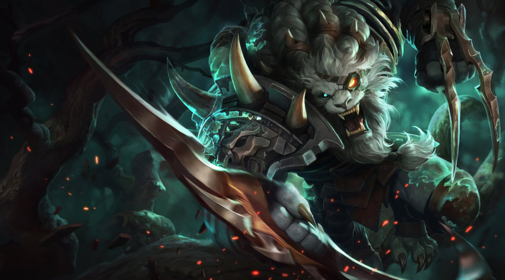 Rengar - Wild Rift Champion Guide and High-Res Poster