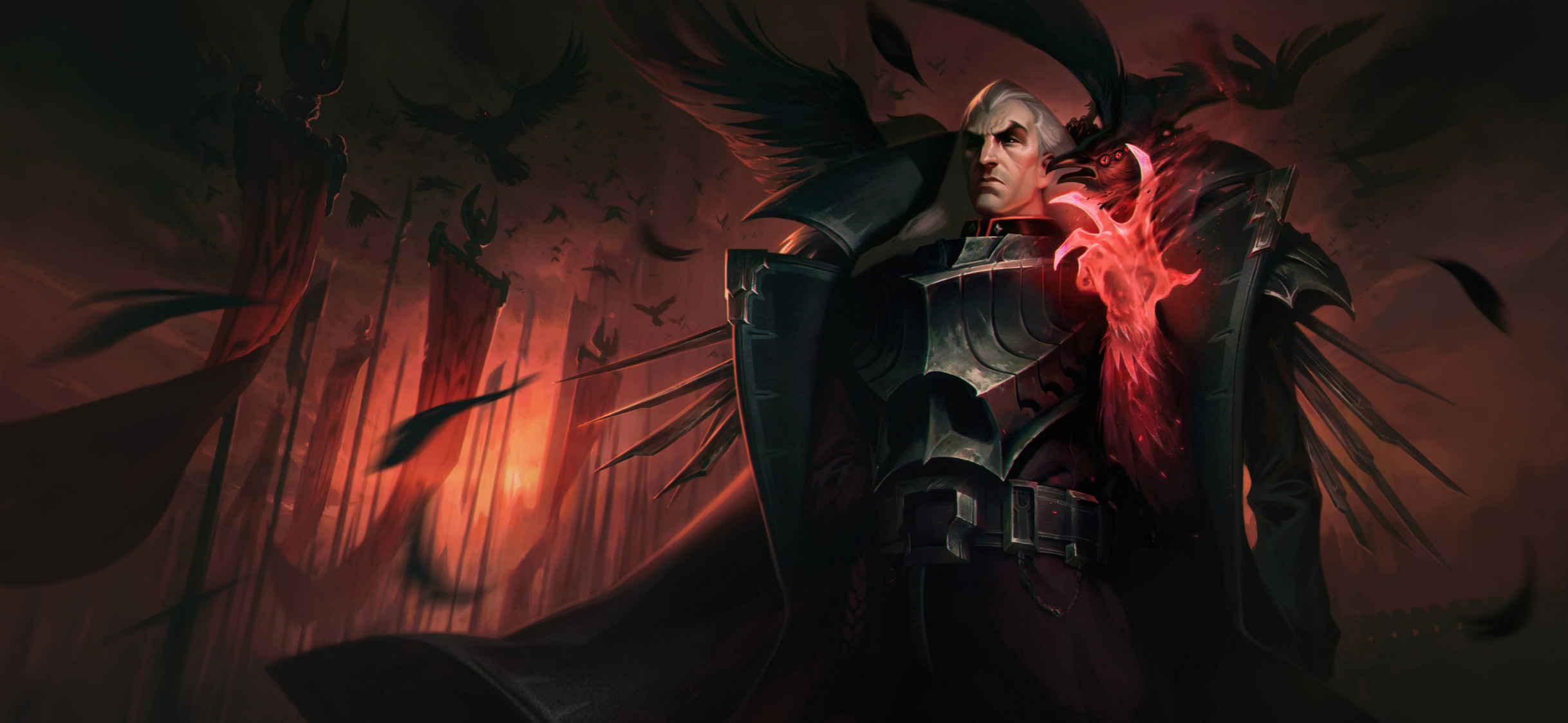 Swain - Wild Rift Champion Guide and High-Res Poster