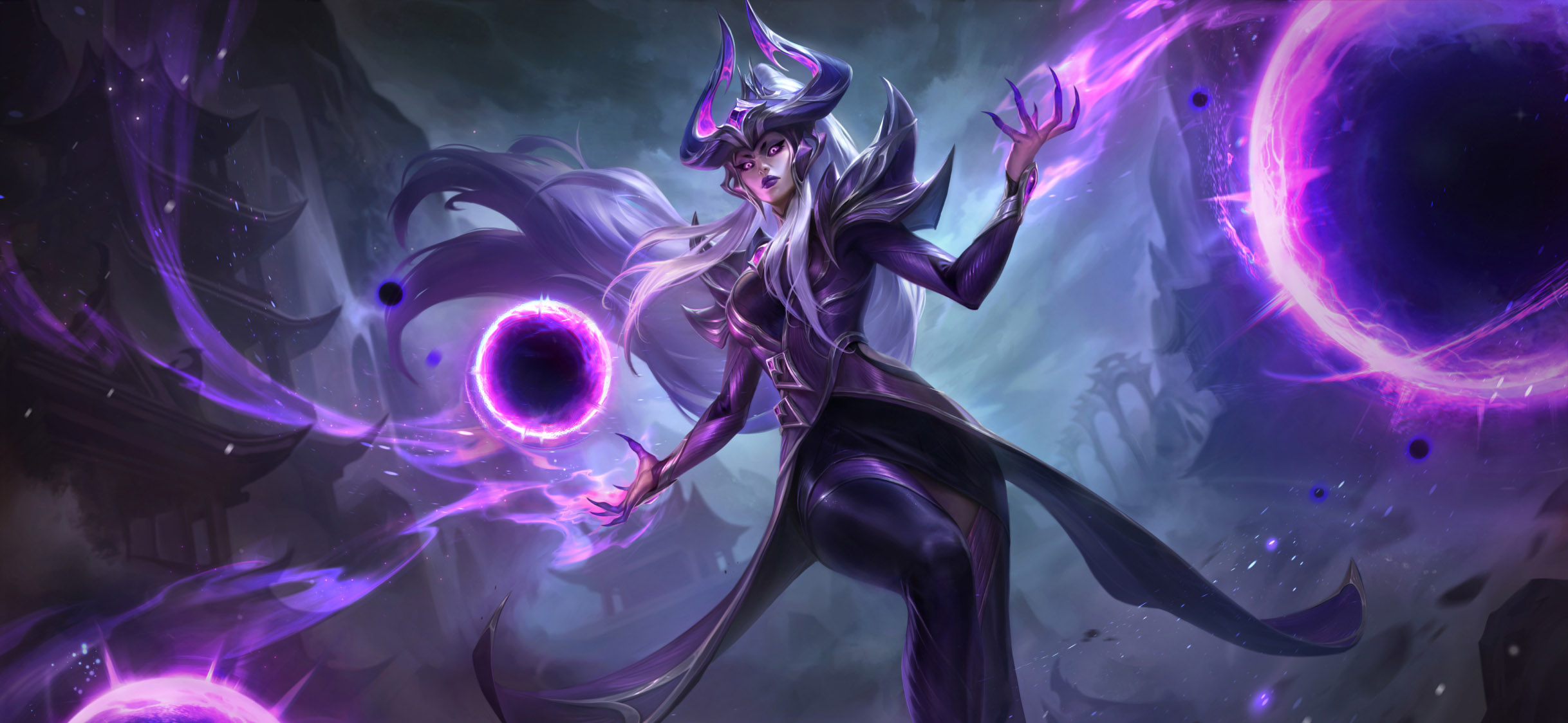 Syndra - Wild Rift Champion Guide and High-Res Poster